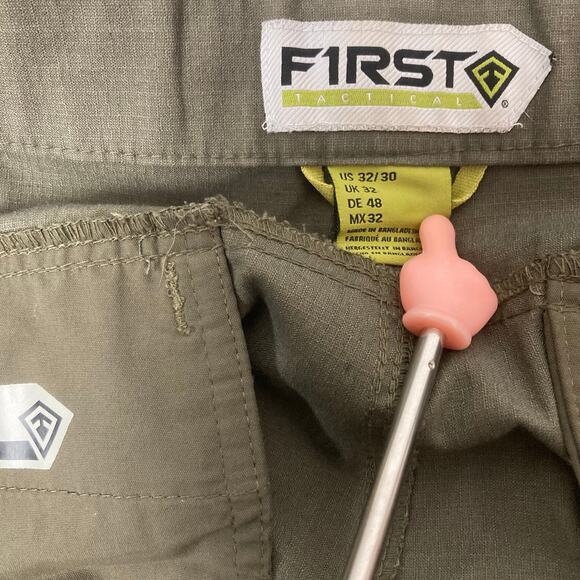 First Tactical V2 Cargo Pants Mens 32 /30 Green Utility Uniform Public Safety - Picture 3 of 14